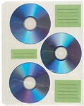 Hama CD-/DVD Ringordner-H&uuml;llen 10 St&uuml;ck 49835