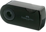 Faber-Castell Sleeve Anspitzer 2 L&ouml;cher Kunststoff Schwarz 182700 3344405