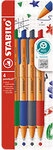 STABILO pointball Kugelschreiber 0.5 mm Farbig sortiert 4 St&uuml;ck 7018505