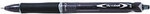 Pilot Acroball Einziehbar Kugelschreiber Schwarz 0.4 mm Mittel Kegelf&ouml;rmig