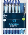 Schneider Kugelschreiber Slider Blau 0.7 mm 7 St&uuml;ck 1178889