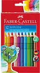 Faber-Castell Jumbo Grip Buntstifte Farbig sortiert 12 St&uuml;ck 6712155