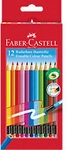 Faber-Castell Radierbar Buntstifte Farbig sortiert 12 St&uuml;ck 116612