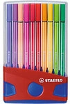 STABILO Pen 68 Faserschreiber - Mittel Farbig sortiert 20 St&uuml;ck 6691239