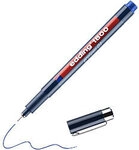 edding 1800 Fineliner Extra Fein Rundspitze - 0,25 mm Blau Nachf&uuml;llbar