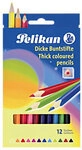 Pelikan Dicke Buntstifte BSD12DN Farbig sortiert 12 St&uuml;ck 721647