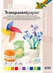 Folia DIN A4 Durchschlagpapier Farbig sortiert 115 g/m&sup2; 10 Blatt 1186688