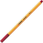 STABILO point 88 Fineliner 0,4 mm Rundspitze Dunkelrot 5292486