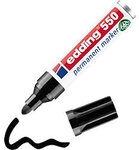 edding 550 550 Permanentmarker 100% Recycelt Breit Rundspitze 3 - 4 mm Schwarz
