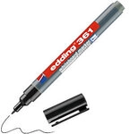 edding 361 Whiteboard-Marker Schwarz Fein Rundspitze - 3509127