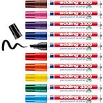 edding 3300 Permanentmarker 100% Recycelt Breit Keilspitze 1 - 5 mm Farbig sortiert