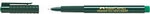 Faber-Castell Finepen Fineliner 0.4 mm Nadelspitze Gr&uuml;n 1511 1511-GN