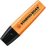 STABILO BOSS ORIGINAL Orange Breit Keilspitze 2 - 5 mm Nachf&uuml;llbar 70-OE