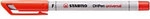 STABILO OHPen universal Folienstift Fein Filzspitze 0.7 mm Rot 1282299