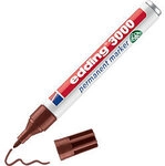 edding 3000 Permanentmarker 100% Recycelt Mittel Rundspitze 1,5 - 3 mm Braun