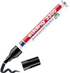 edding 3300 Permanentmarker 100% Recycelt Breit Keilspitze 1 - 5 mm Schwarz