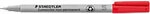 STAEDTLER Universalstift 311-2 S-Spitze Rot St&uuml;ck 3592530
