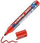 edding 360 Non-permanent Whiteboard-Marker Rot Mittel Rundspitze 1,5 - 3 mm 360-RT