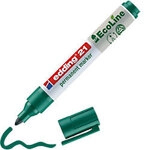 edding ecoline E-21 Permanentmarker Rundspitze - 3 mm Gr&uuml;n Nachf&uuml;llbar 1290218