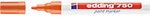 edding 750 Permanent Lackmarker Orange Mittel Rundspitze - 4 mm 1292578