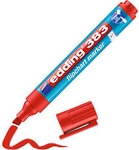 edding 383 Flipchart-Marker Breit Keilspitze 1 - 5 mm Rot Nachf&uuml;llbar