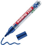 edding 250 Non-permanent Whiteboard-Marker Blau Mittel Rundspitze 1,5 - 3 mm...