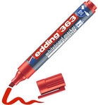 edding 363 Non-permanent Whiteboard-Marker Rot Breit Keilspitze 1 - 5 mm 363-RT