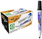 BIC 1701 Non-permanent Whiteboard-Marker Schwarz Breit Rundspitze - 51%...