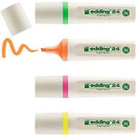 edding EcoLine 24 Textmarker Farbig sortiert Mittel Keilspitze 2 - 5 mm...