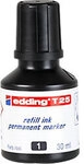 edding Nachf&uuml;lltinte Schwarz T25 30 ml T25-SZ