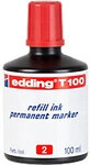 edding Nachf&uuml;llflasche Rot e-t100 1290202