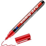 edding 370 370 Permanentmarker Fein Rundspitze - 1 mm Rot Wasserbest&auml;ndig 3388797