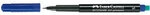 Faber-Castell Multimark OHP-Marker Extra Fein Rundspitze Filzspitze 0.4 mm Blau