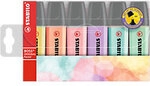 STABILO BOSS ORIGINAL Textmarker Farbig sortiert Mittel Keilspitze 2 - 5 mm 6 St&uuml;ck