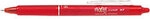 Pilot FriXion Clicker Einziehbar Tintenroller Rot 0.35 mm Mittel Kegelf&ouml;rmig