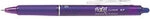 Pilot FriXion Clicker Einziehbar Tintenroller Lila 0.35 mm Mittel Kegelf&ouml;rmig