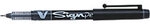 Pilot V-Sign Pen Fineliner 0.6 mm Nadelspitze Schwarz 4298589