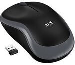 Logitech Maus M185 Grau, Schwarz