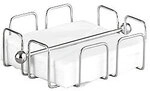 Esmeyer WIRE Serviettenspender Edelstahl Silber 19 x 19 x 6,5 cm 6647904