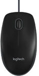 Logitech B100 Maus Kabelgebunden Schwarz 1197535