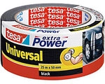 tesa Gewebeband extra Power Universal Schwarz 50 mm (B) x 25 m (L) Gewebeband
