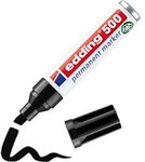 edding 500 500 Permanentmarker 100% Recycelt Breit Keilspitze 2 - 7 mm Schwarz