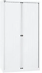 Bisley Rollladenschrank Stahl 4 Fachb&ouml;den abschlie&szlig;bar 1.000 x 430 x 1.980 mm
