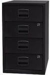 Bisley H&auml;ngeregistraturschrank PFA4S633 Schwarz 413 x 400 x 672 mm 2064497