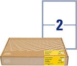 AVERY Zweckform Adressetiketten 8018-300 Selbstklebend DIN A4 Wei&szlig; 199,6 x 143,5 mm