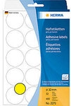 HERMA Markierungspunkte 2271 Haftend Gelb 32 mm 32 Blatt &agrave; 15 Etiketten 3958173