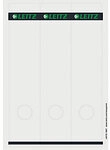Leitz R&uuml;ckenschilder 16870085 haftend DIN A4 Grau 6,15 x 28,5 cm 25 Blatt &agrave; 3