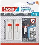 tesa Powerstrips Kleben&auml;gel Non-permanent 14 cm Transparent 2 St&uuml;ck 1011988