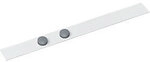 Maul MAULstandard Magnetleiste Selbstklebend Wei&szlig; 6206202 5 x 50 cm 6669585