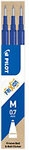 Pilot FriXion Ball Clicker Tintenrollermine 0.35 mm Mittel Blau 3 St&uuml;ck 4305537